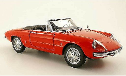 Alfa Romeo Spider Duetto 1600 1/18 Autoart Duetto Spider rouge 1966 miniature