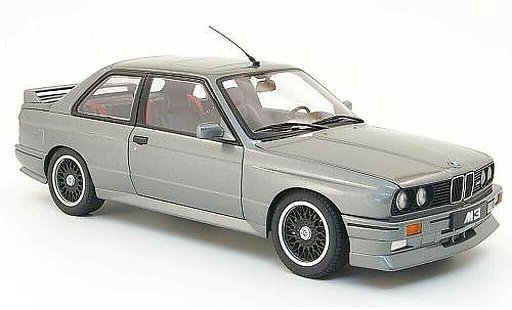 Bmw M3 evo 2 1/18 Autoart E30 evolution cecotto edition grise 1989 miniature