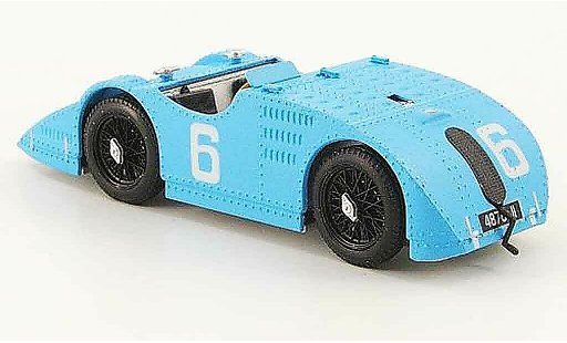 Bugatti 32 grand prix 1/43 Brumm tank no.6 e.friedrich gp frankreich 1923 miniature
