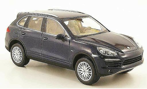 Porsche Cayenne Diesel 1/43 Minichamps bleu 2010 miniature