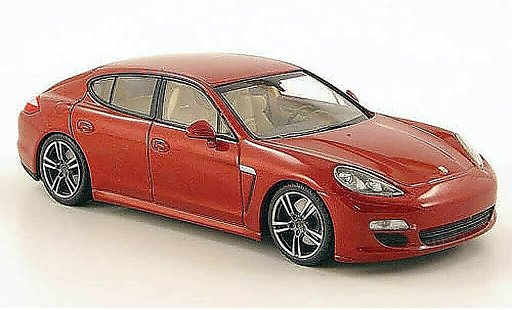 Porsche Panamera Base 1/43 Minichamps rouge 2010 miniature