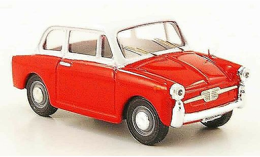 Autobianchi Bianchina berline 1/43 Progetto Berlina Special rouge blanche miniature
