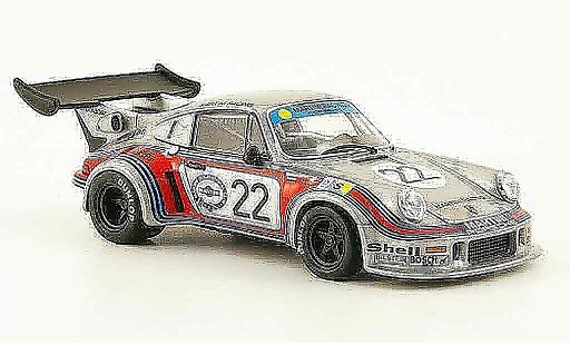 Porsche 911 Turbo 1/43 Ebbro RSR No.22 Martini 24h Le Mans 1974 miniature