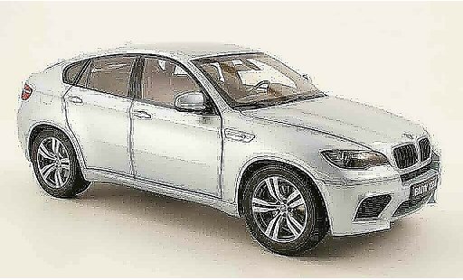 Bmw X6 M 1/18 Kyosho E71 grise miniature