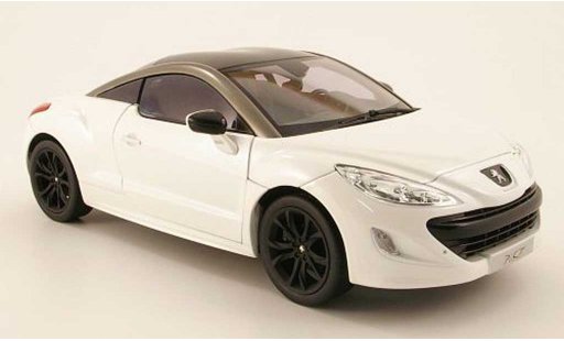 Peugeot RCZ Base 1/18 Norev blanche 2010 miniature