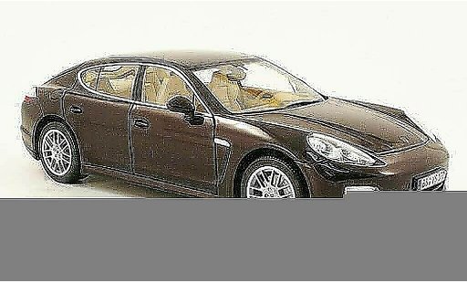 Porsche Panamera S 1/18 Norev marron 2009 miniature