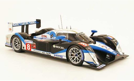 Peugeot 908 2009 1/18 Norev hdi fap no.8 24h le mans miniature