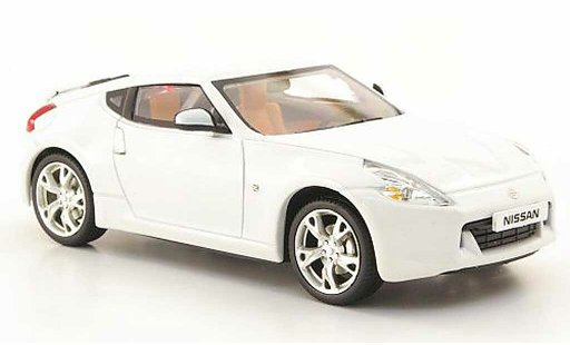 Nissan 370Z Base 1/43 Norev blanche 2008 miniature