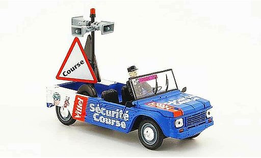 Citroen Mehari course 1/43 Norev vittel securite tour de france 2009 miniature
