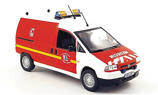 Peugeot Expert Base 1/43 Norev Pompiers VRM pompier Frankreich 2001 miniature