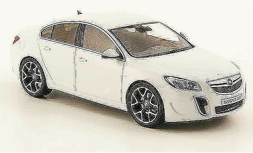Opel Insignia OPC 1/43 Schuco blanche 2009 miniature