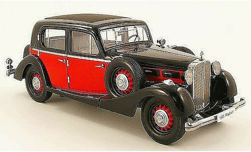 Maybach SW SW35 1/18 Signature 35 limousine spohn rouge/noire (premium) 1935 miniature
