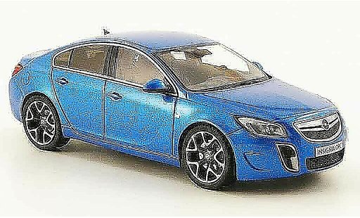 Opel Insignia OPC 1/43 Schuco bleu 2009 miniature