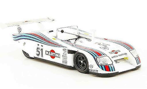 Lancia GR6 Base 1/43 Spark no.51 martini 24h le mans 1982 miniature