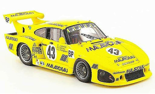 Porsche 935 1980 1/43 Spark K3 No.43 Malardeau 24h Le Mans miniature