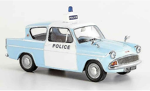 Ford Anglia Police 1/43 IXO Britische 1963 miniature