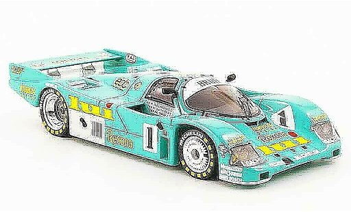 Porsche 962 1987 1/43 Spark No.1 lui 24h Le Mans miniature