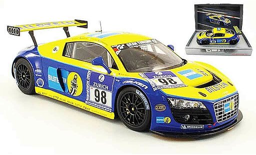 Audi R8 lms 1/18 Spark no.98 bilstein 24h adac nurburgring 2009 miniature