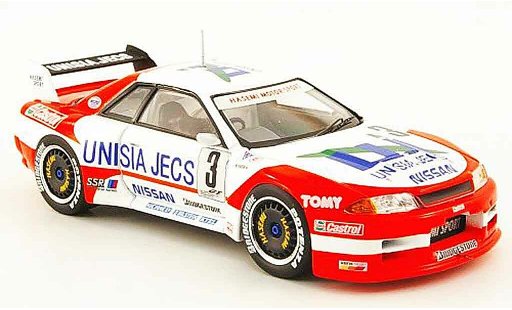 Nissan Skyline R32 1/43 Ebbro GT R No.3 Unisia Jecs JGTC 1994 miniature