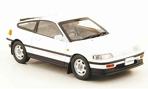Honda CRX MK2 1/43 Ebbro blanche 1987 miniature