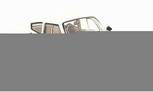 CG 1300 coupe 1/43 Nostalgie blanche 1973 miniature