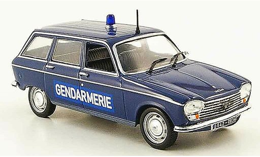 Peugeot 204 Break 1/43 Nostalgie gendarmerie 1969 miniature