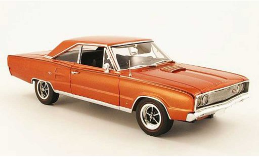 Dodge Coronet 1967 1/18 Highway 61 r/t 426 bronze miniature