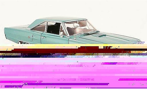 Dodge Coronet 1967 1/18 Highway 61 r/t 426 verte miniature