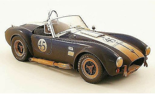 AC Cobra shelby 427 1/18 Shelby Collectibles s/c no.45 avec sale 1965 miniature
