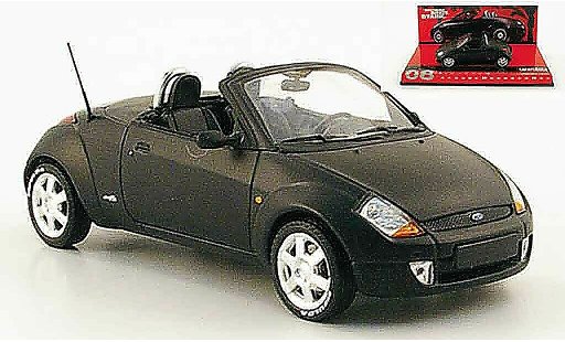 Ford Street Ka Cabriolet 1/43 Minichamps mat noire 2003 miniature
