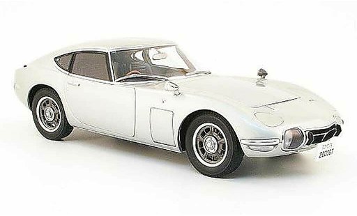 Toyota 2000 GT 1967 1/18 Autoart coupe grise miniature