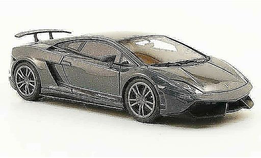 Lamborghini Gallardo LP570-4 1/43 Look Smart superleggera grise 2010 miniature