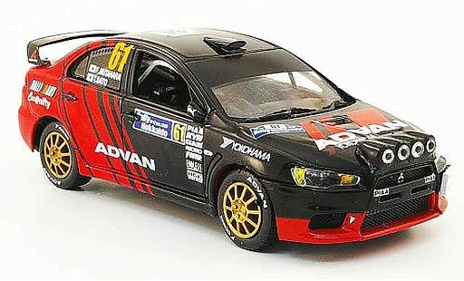 Mitsubishi Lancer Evolution X 1/43 Vitesse No.61 JRC vainqueur Rally Hokkaido 2009 miniature