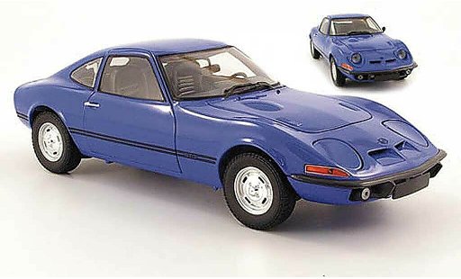 Opel GT GT/J 1/18 Minichamps j 1900 bleue 1970 miniature