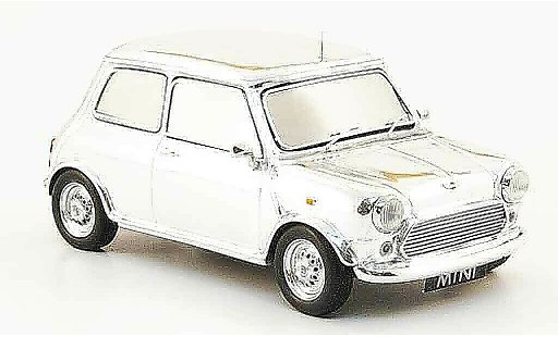 Austin Mini cooper 1/43 Spark Chrome David Bowie miniature