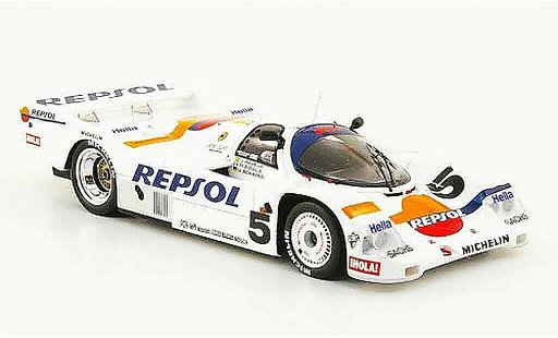 Porsche 962 1988 1/43 Spark No.5 Repsol 7ter Platz 24h Le Mans miniature