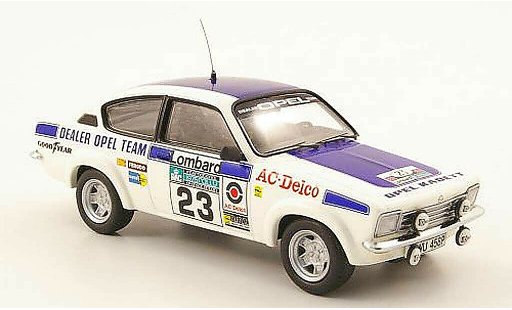 Opel Kadett C Rallye 1/43 Schuco Coupe No.23 RALombarRally 1974 miniature