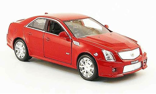 Cadillac CTS V 1/43 Luxury Die Cast rouge 2009 miniature