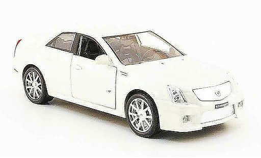 Cadillac CTS V 1/43 Luxury Die Cast blanche 2009 miniature