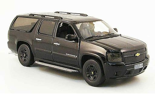 Chevrolet Suburban special edition 1/43 Luxury Die Cast noire Blackout 2009 2010 miniature
