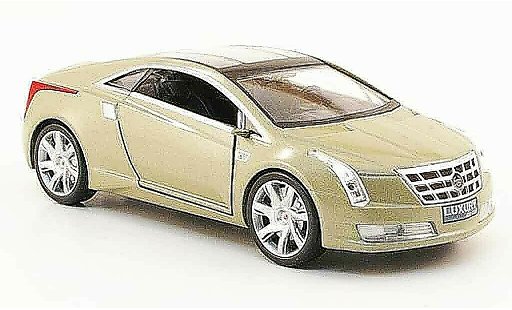 Cadillac Converj concept 1/43 Luxury Die Cast beige 2009 miniature
