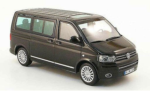 Volkswagen T5 T5 GP 1/43 Minichamps Multivan noire 2009 miniature