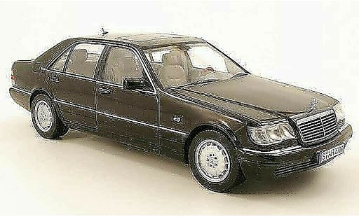 Mercedes Classe S Base 1/18 Norev S 600 (w140) noire 1997 miniature
