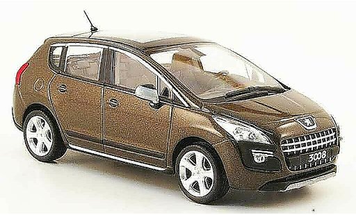 Peugeot 3008 Base 1/43 Norev marron 2009 miniature