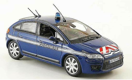 Citroen C4 police 1/43 Norev gendarmerie 2008 miniature