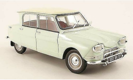 Citroen Ami 6 Berline 1/18 Norev verte pastel/beige 1963 miniature