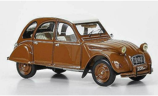 Citroen 2CV Berline 1/43 IXO Special Hermes Edition 60. Jubilaum 1989 miniature