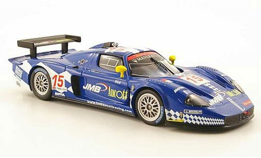 Maserati MC12 Base 1/43 IXO No.15 JMB Aucott FIA GT 24h Spa 2008 miniature