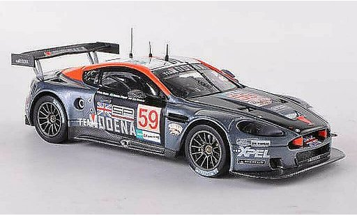 Aston Martin DBR9 gt1 1/43 IXO No.59 Team Modena 24h Le Mans 2008 Ch.Fittipaldi/T.Borcer/J.Menten miniature
