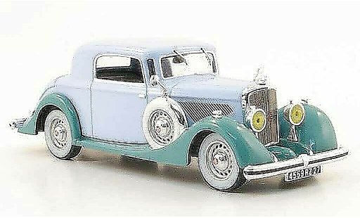 Panhard 6 CS Base 1/43 IXO (Faut-Cabriolet) bleu/mintverte 1935 miniature
